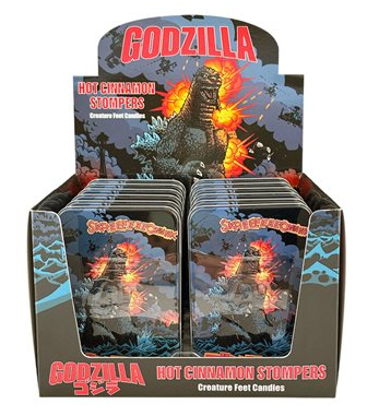 (S8-05) Halloween - Boston America - Godzilla cinnamon stompers x 12 Units