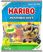 (S5-04) HARIBO - Sour Mario Kart 160g x 17 Units