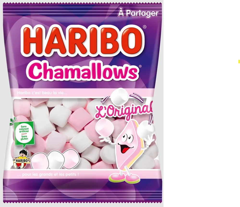 (S6-14) HARIBO Chamallows Original 100g x 15 Units