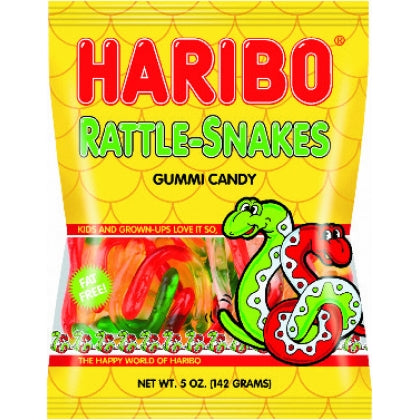 Haribo Rattle Snakes 5 oz 12 units