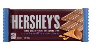 (S2-02) US - HERSHEY Milk Chocolate Crunchy Waffle Cone Pieces - Standard 1.4 oz(40g) x 36 Units