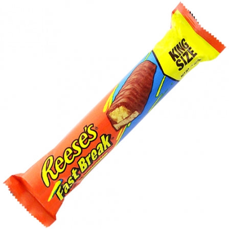 (S2-01) Us - Hershey Reese Fast Break- King Size 3.5 oz x 18 units