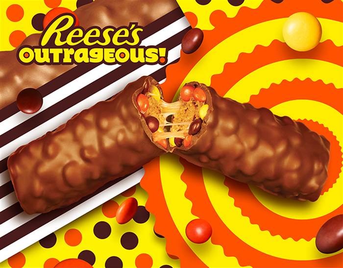 Choco - HERSHEY Reese Outrageous 1.48OZ - STD 18 UNIT