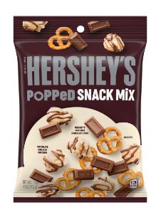 (S2-04) US - HERSHEY'S Snack Mix Popped Peg Bag - 4 oz(113g) x 12 Units