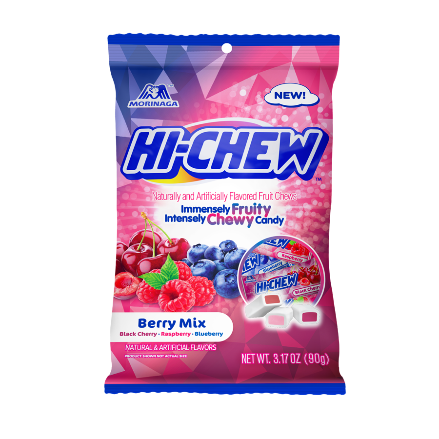 (S1-03) US - Hi-Chew Bag Berry Mix 3oz (85g) x 6 units
