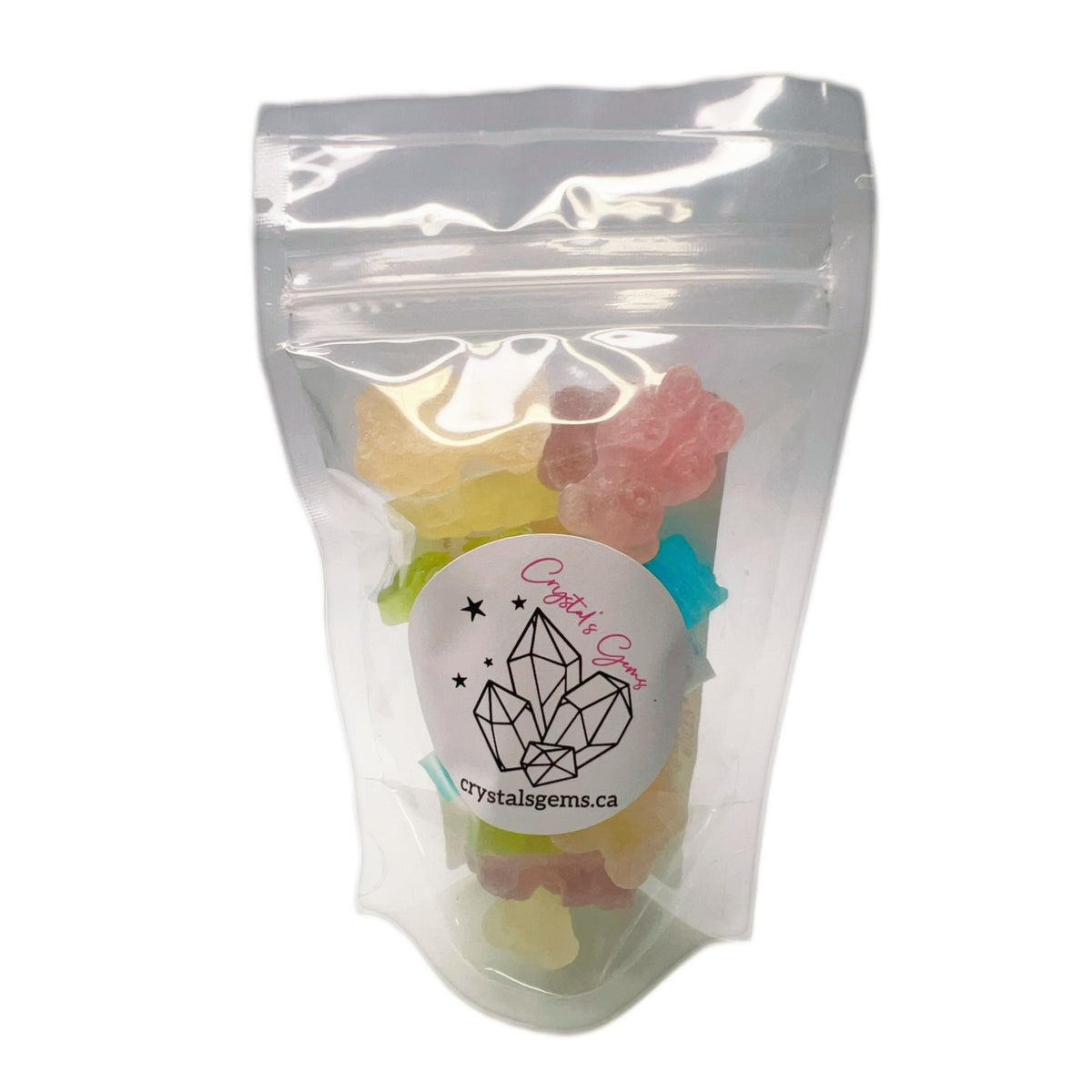 (S6-15) Canada - Crystal Gems - Rainbow Bears 52g x 6 Displayer Boxes
