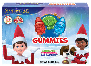 (S8-09) XMAS - Theater Box - Elf on the Shelf Gummy 3oz (85g) x 24 Units