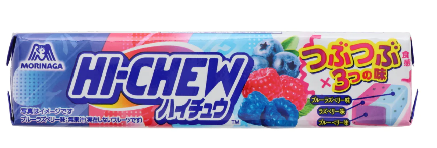 (S5-01) Japan - Hi-Chew Crunchy Berry Mix 55g x 12 UNITS