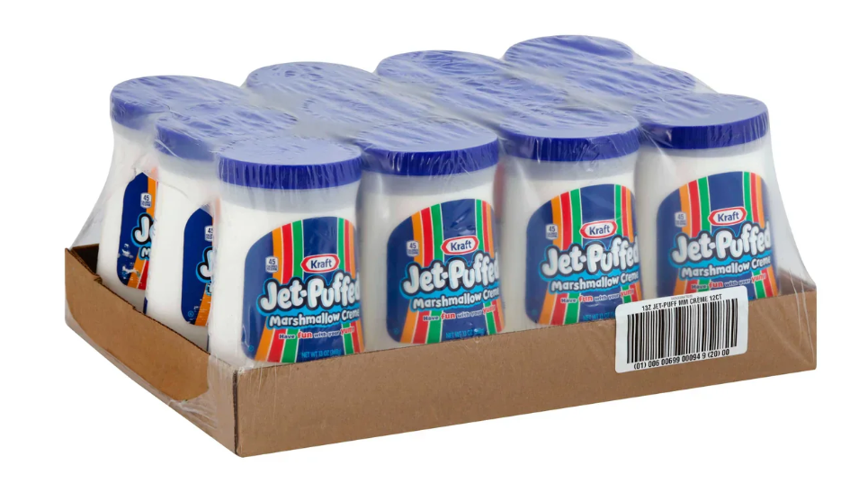 (S1-02) CASE - Kraft Jet-Puffed Marshmallow Creme 7oz (198g) x 12 Unit