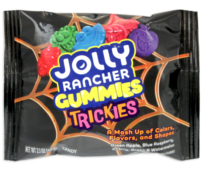(S8-02) Halloween - JOLLY RANCHER - TRICKIES GUMMIES 2.1oz (59g) x 18 Units