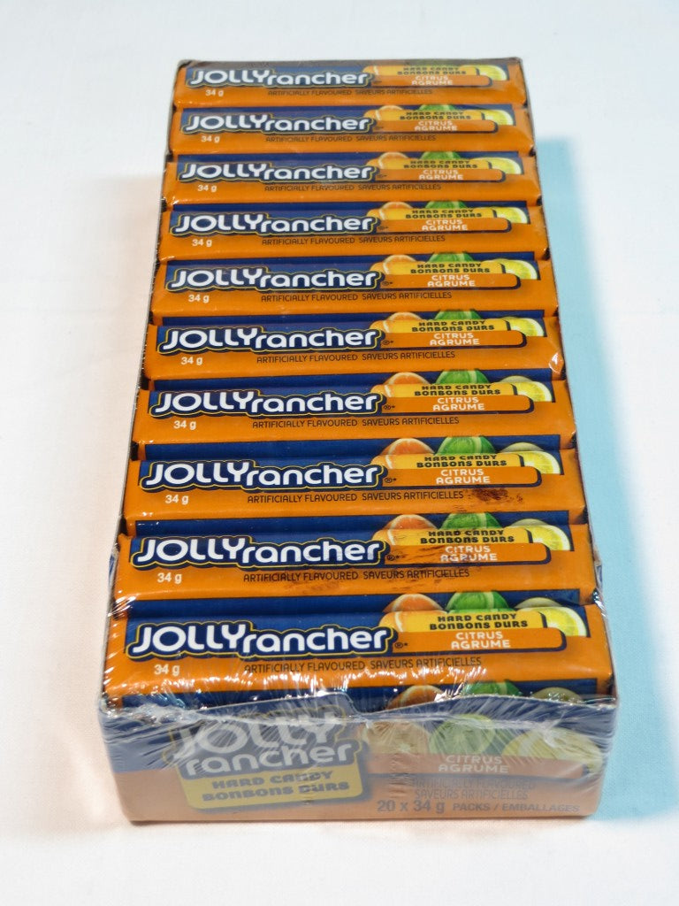 Jolly Rancher Sticks – Citrus 34g x 20 units