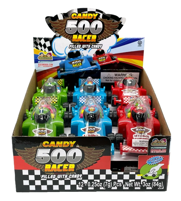 (S1-02) CHINA - Kidsmania Formula 1 (Candy 500) Racer 12 units