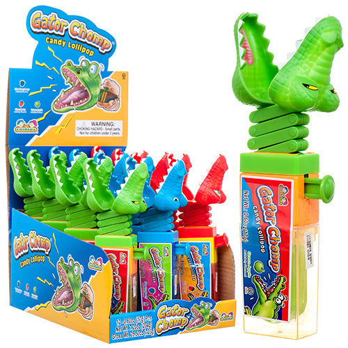 (S1-02) Box - CHINA - Kidsmania Gator Chomp x 12 units - SugarMarket.ca