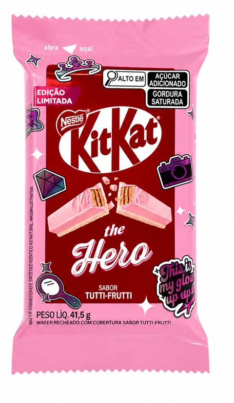 (S3-02) Brazil - Kit Kat - Tutti Frutti Hero x 24 Units