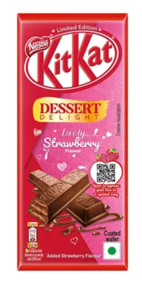 Kit Kat Dessert Delight - Strawberry Limited Edition 50g x 12 units