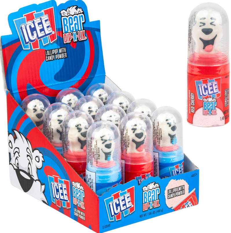(S1-07) KoKo - Icee Bear Dip-N-Lik x 12 units