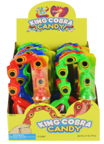 (S1-07) CHINA - Koko King Cobra Candy x 12 Units