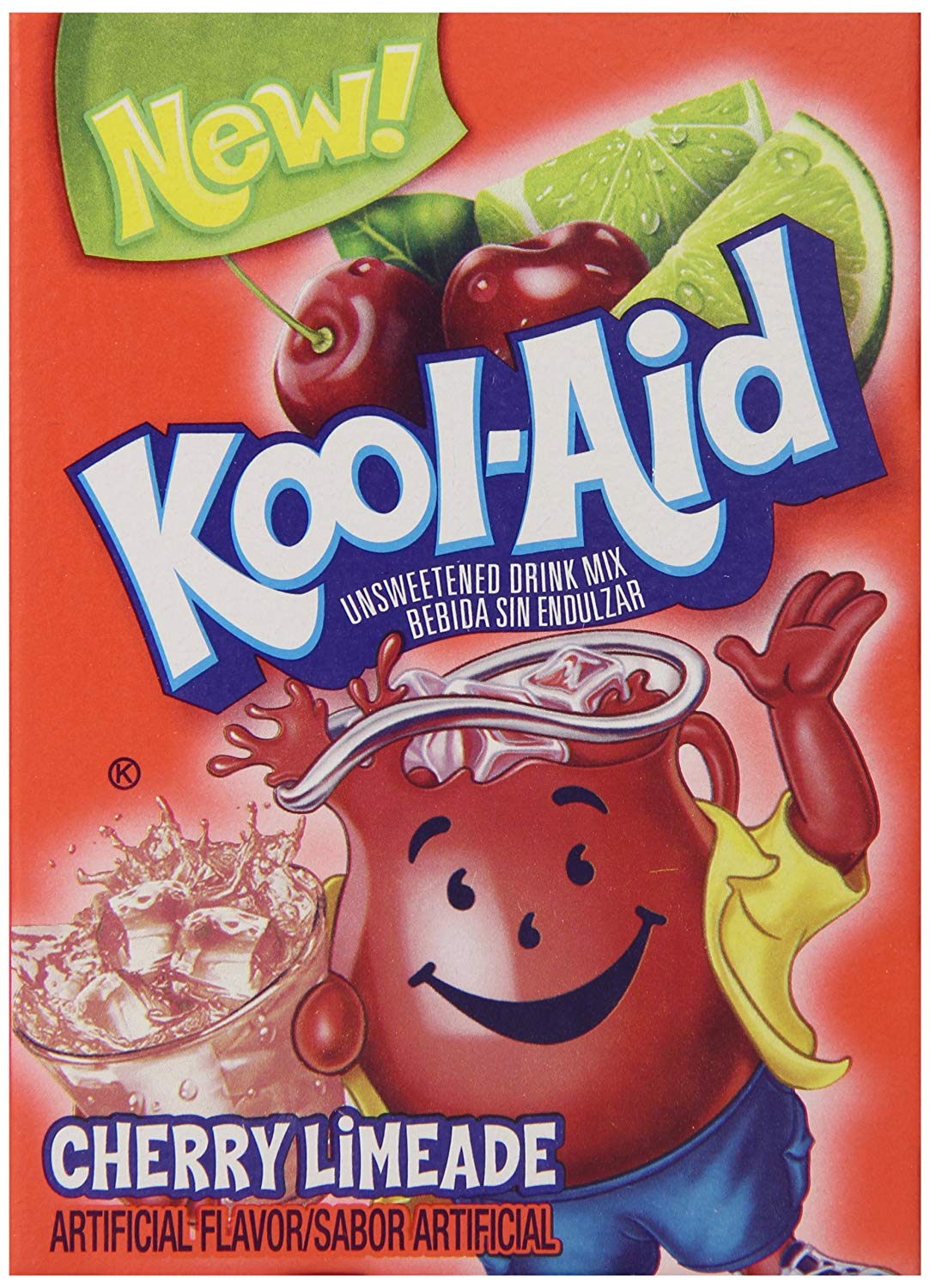 (S1-07) US- Kool-Aid unsweetened 2QT - Cherry Limeade x 48 units
