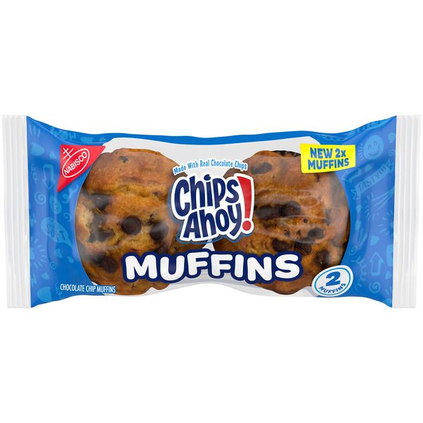 (S3-01) CHIPS AHOY! MUFFINS ORIGINAL (2 Pack) - 4oz (113g) x 4 Units
