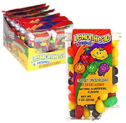 LEMONHEAD BREATH MINTS 2-Pack x 14 units