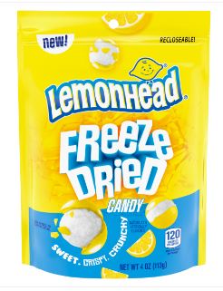 (S6-03) Lemonhead Freeze Dried Candy Sub Bag - 4oz (113g) x 8 Units