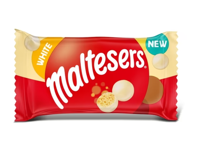 (S4-01) Uk - Maltesers - White Chocolate 30g x 25 Units
