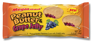 MegaLoad - Peanut Butter & Grape Jelly X 24 UNITS