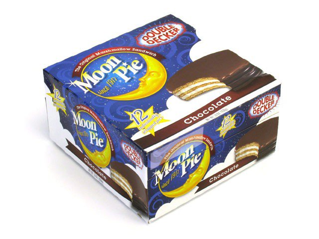 (S2-07) Us- Moon Pie - Double Decker Chocolate 2.75oz (78g) x 12 units