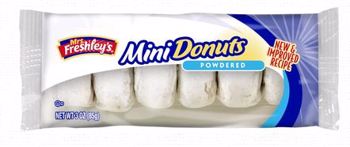 Mrs Freshley - Doughnuts Mini Powdered 2.5oz (71g) x 12 units