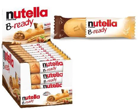 (S4-03) Nutella B-Ready T1 22g x 36 Units