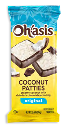 (S5-06) Oh!asis Coconut Patties - Original 76g x 12 units