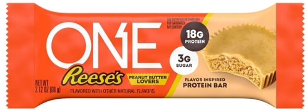 (S2-04) Bundle - US - One- REESES Peanut Butter Lovers Protein Standard Bar 2.12oz(60g) x 3 Units