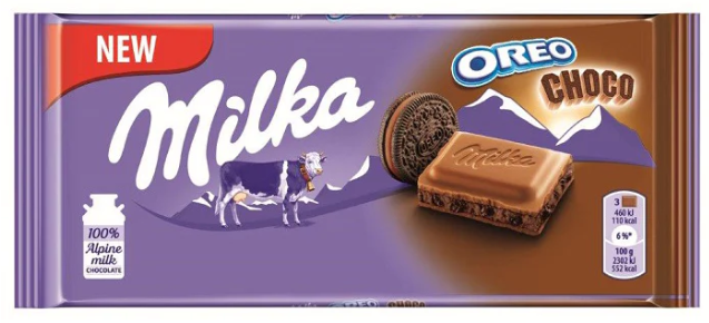 Special-KRAFT Milka Oreo Choco 100g x 22 units