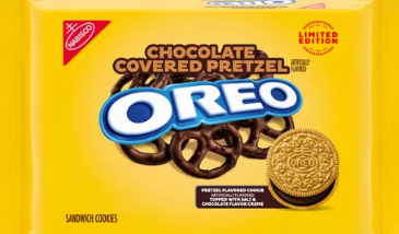 (S3-01) US - Oreo Chocolate Pretzel Cookies - 10.68oz (303g) x 12 Units