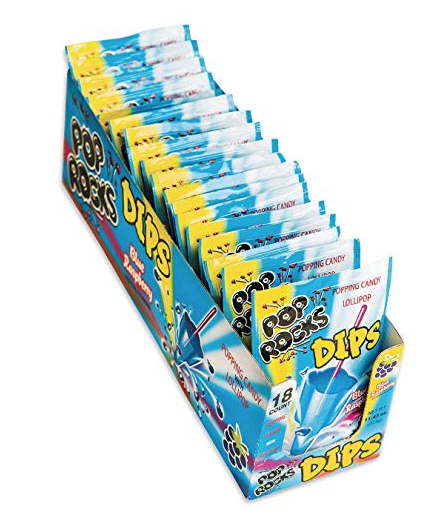 (S1-05) Spain - Pop Rocks - Dips - Blue Raspberry x 18 units