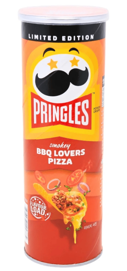 (S7-01) Pringles - BBQ Lovers Pizza 102g x 12 Units
