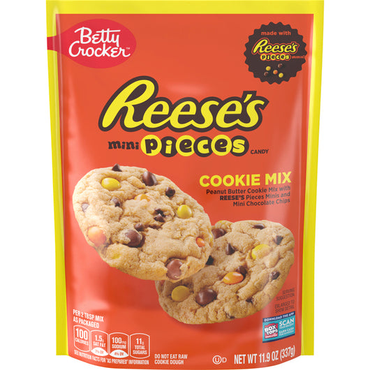 (S1-02) Single - Betty Crocker REESE'S PIECES Cookie Mix, 11.9 Ounces x 1 unit