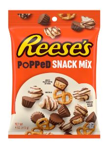 (S7-08) Mexico - REESE'S Snack Mix Popped Peg Bag 4oz (113g) x 12 Units