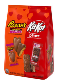 REESES and KIT KAT Seasonal Shapes Assortment Sub Bag - 19.64 oz (557g) x 1 Bag