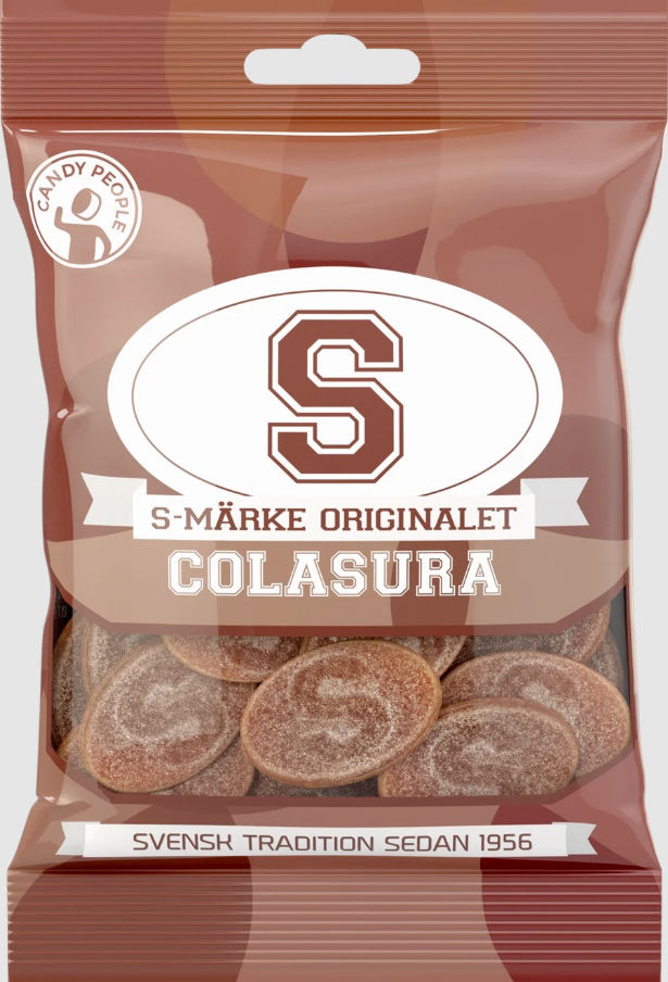 (S6-14) Sweden - S-Marke - Colasura 80g x 18 Units