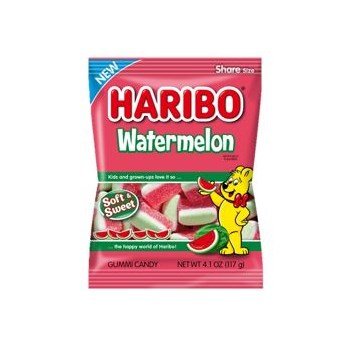 (S1 - 01) Box - Germany - Haribo Watermelon Soft & Sweet 4.1 oz x 12 units - SugarMarket.ca