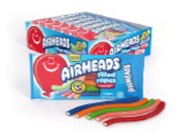(S1 - 01) Box - Mexico - Airheads Filled Ropes Assorted 2oz x 18 units - SugarMarket.ca