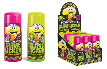 (S1 - 01) Box - Spain - Toxic Waste Slime Licker 2.0 New Flavors (Black Cherry and Sour Apple) 60ml (57g) x 12 units - SugarMarket.ca