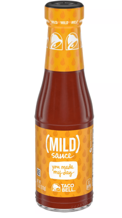 (S1 - 01) Box - US - CASE - Taco Bell - MILD Sauce 7.5oz (213g) x 6 Bottles - SugarMarket.ca