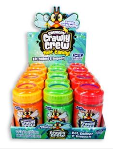 (S1 - 02) Box - CHINA - Kidsmania - Crunchy Crawly Crew x 12 units - SugarMarket.ca