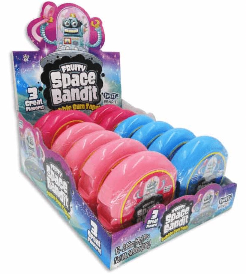 (S1 - 02) Box - CHINA - Kidsmania - Space Bandit 2.05oz x 12 units - SugarMarket.ca
