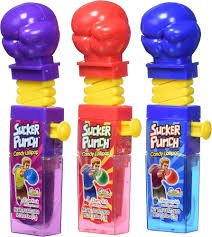 (S1 - 02) Box - CHINA - Kidsmania Sucker Punch x 12 Units - SugarMarket.ca