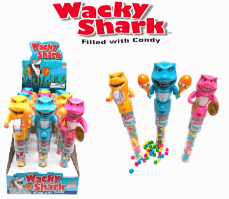 (S1 - 02) Box - CHINA - Kidsmania Wacky Shark x 12 units - SugarMarket.ca