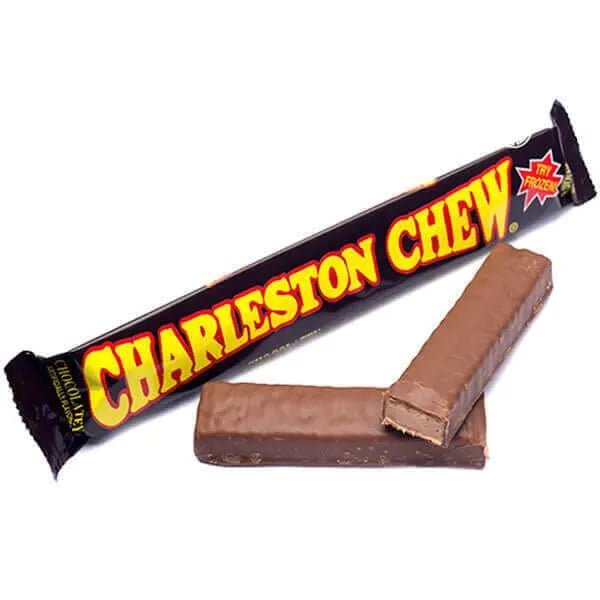 (S1 - 03) Box - US - Charleston Chew Chocolate Std Size 1.88 oz 24 units - SugarMarket.ca