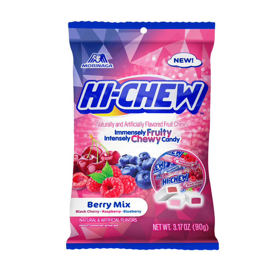 (S1 - 03) Box - US - Hi - Chew Bag Berry Mix 3oz (85g) x 6 units - SugarMarket.ca